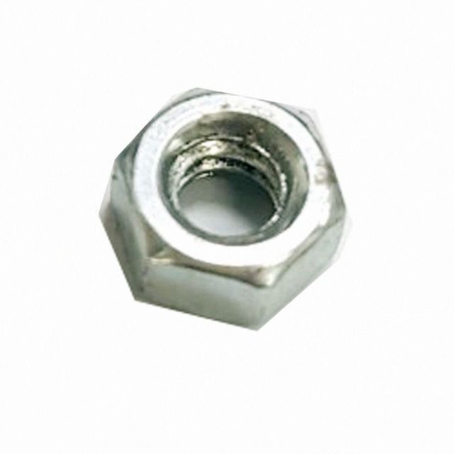  鍍鋅螺帽 7.7 X 3.7mm 3/16英寸 螺帽 100支/包 六角螺絲帽U10 