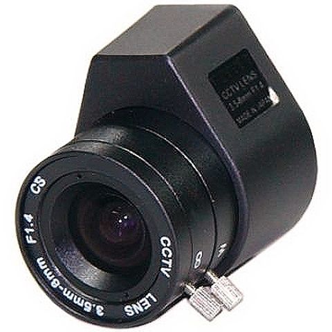 監視器材攝影機DC自動光圈3.5~8mm/F1.4變焦鏡頭 CCTV監視器鏡頭 CS Mount CS鏡頭 CS接口攝像機 DVR監控用品