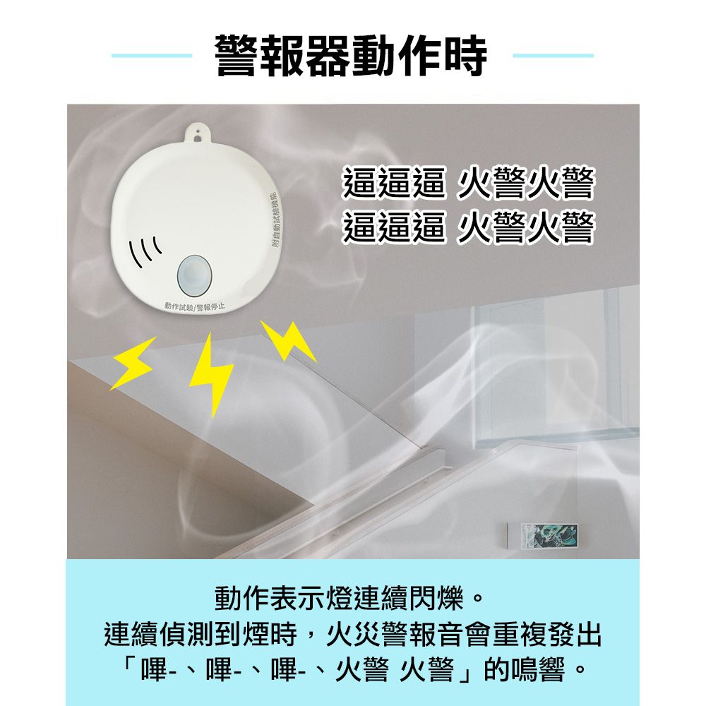 消防署認證日本製十年型住宅用火災警報器偵煙型- PChome 24h購物