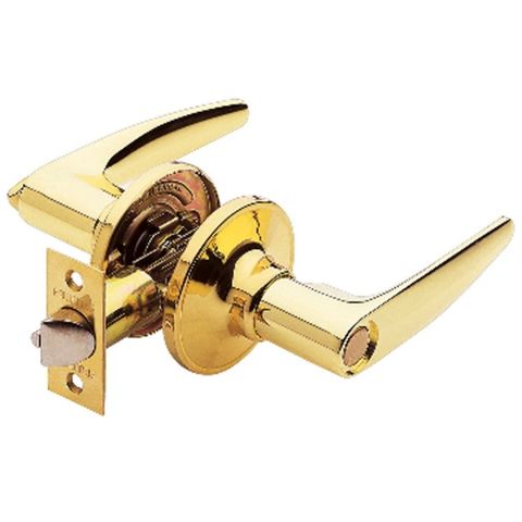 廣安牌 LH701 水平鎖 60mm 金色 無鑰匙 板手鎖 管型 水平把手 浴廁鎖 浴室鎖
