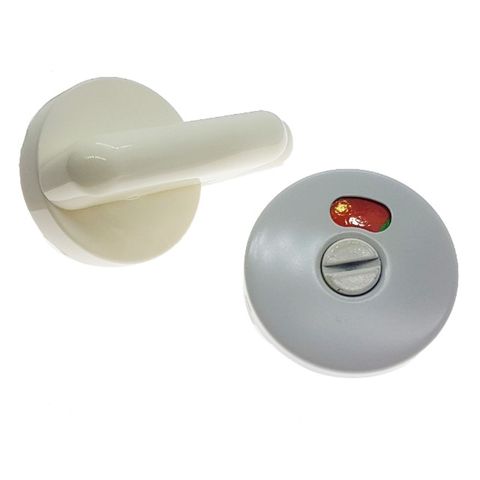 不鏽鋼浴廁門閂 LA-9A 多功能指示鎖 表示錠 安全指示鎖 紅色/綠色 雙向指示鎖 橫拉門
