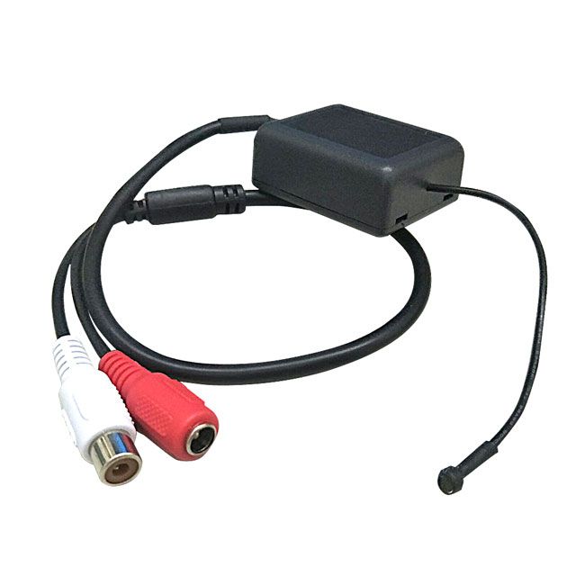 KingNet 帝網  監視器周邊 迷你型收音麥克風   集音器 收音器 拾音器 可調整靈敏度  錄音 監聽 蒐證 MIC 監控批發 傳輸距離遠