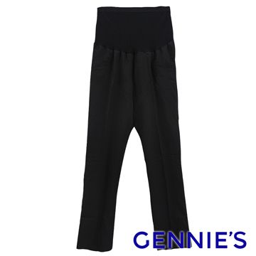 Gennies奇妮 簡單休閒款百搭春夏長褲(T4704)
