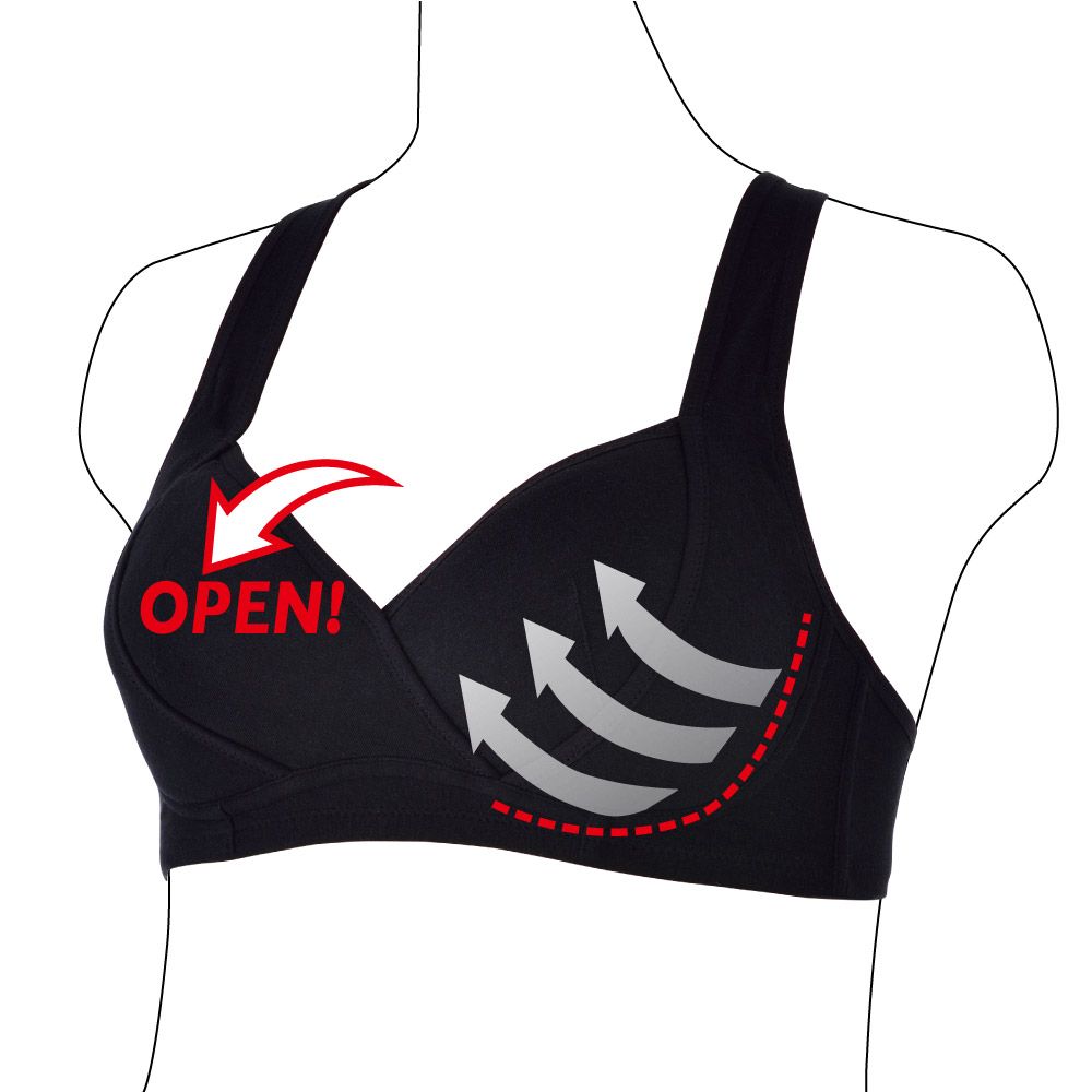 inujirushi 日本犬印 寬肩帶機能型哺乳內衣 M/L/LL 共2色