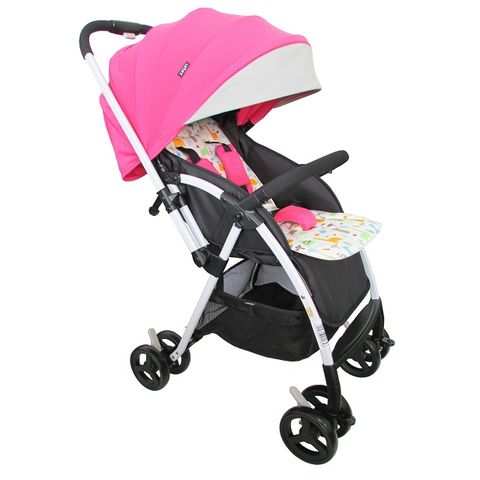【urbini】時尚輕巧嬰兒推車(粉紅)～色彩時尚、輕巧好行、淨重僅5.6KG