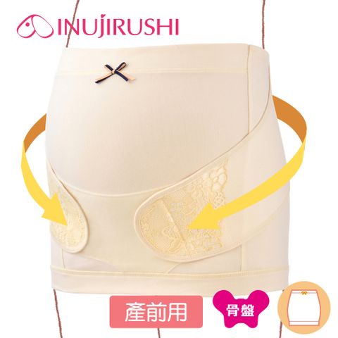 inujirushi 日本犬印 法漾蕾絲腹卷捧腹帶 M/L/LL 共2色 醫療用 束帶(未滅菌)