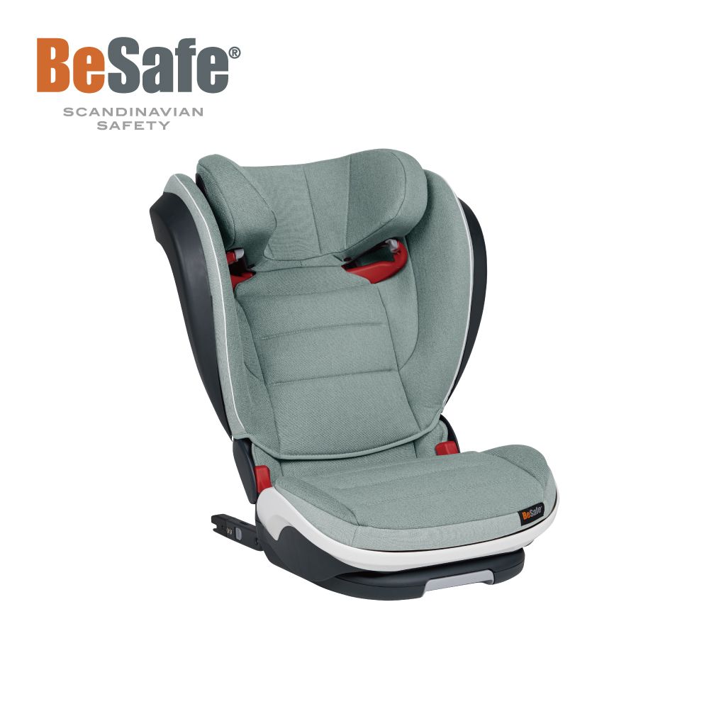 BeSafe 4-12歲 ISOfix 成長型汽座  最新I-Size標準(芬蘭綠)