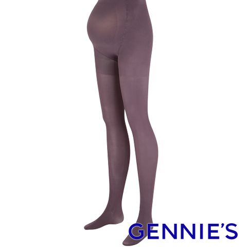 Gennies 奇妮 秋冬彈性孕婦專用褲襪(紫)