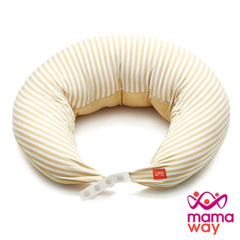 【mamaway 媽媽餵】智慧調溫抗菌萬用枕-月亮枕(枕心x1+枕套x1)