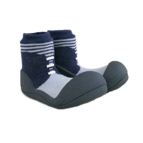 韓國Attipas襪型學步鞋-英倫紳士藍