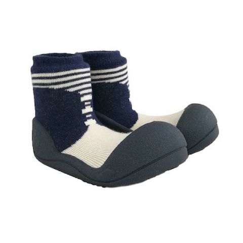 韓國Attipas襪型學步鞋-英倫紳士灰