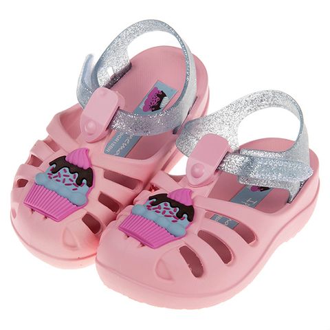 【布布童鞋】Ipanema杯子蛋糕粉紅色寶寶護趾涼鞋香香鞋(U9A357G)