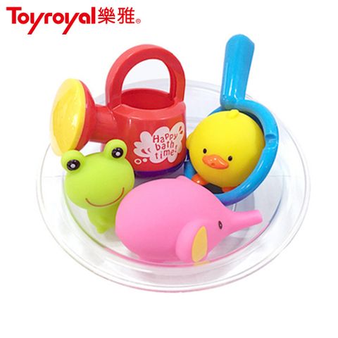 Toyroyal 樂雅 洗澡玩具-澆水器洗澡組