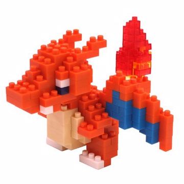 《Nano Block迷你積木》【神奇寶貝系列】 NBPM-008噴火龍