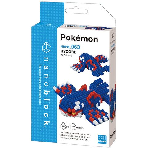 《 Nano Block 迷你積木 》NBPM_063 寶可夢系列 蓋歐卡