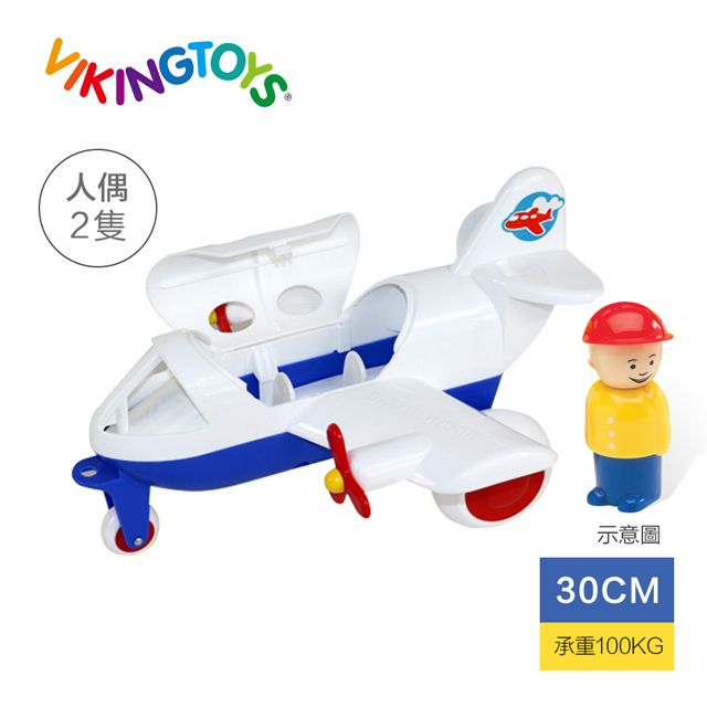 瑞典維京玩具 【瑞典 Viking toys】Jumbo飛行1號機-30cm 81274