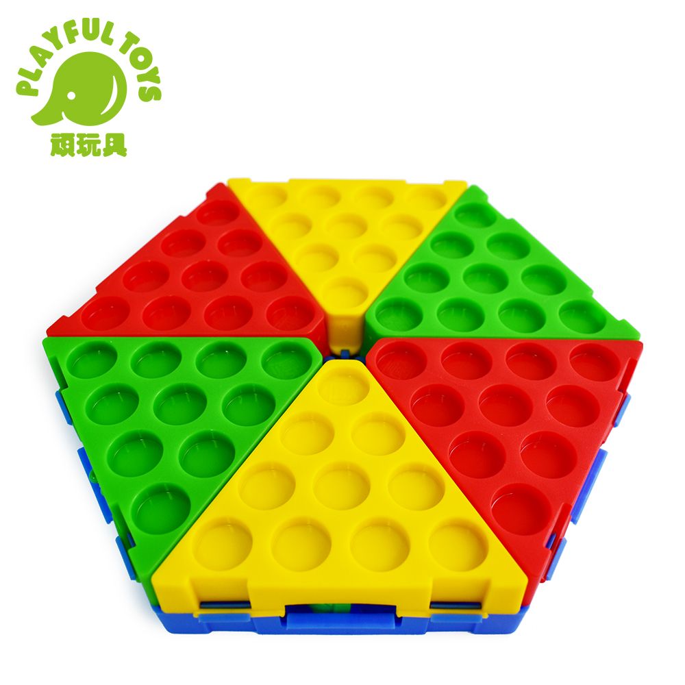 Playful Toys 頑玩具 收納式跳棋 (台灣製造 益智桌遊 親子玩具 棋盤玩具 親子遊戲)