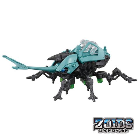 日本洛伊德 ZOIDS WILD ZW03 自走砲獨角仙(模型自行組裝)