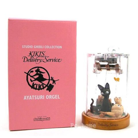 《宮崎駿魔女宅急便》黑貓&amp;奇奇貓 活動式音樂盒