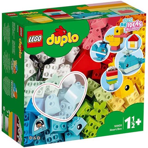 樂高積木 LEGO《 LT10909 》2020年 Duplo 得寶系列 - 心型盒