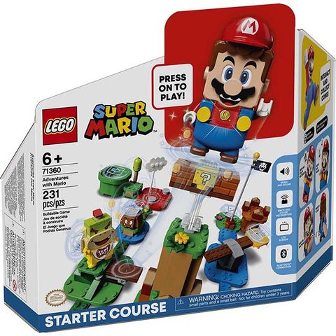 樂高積木 LEGO《 LT71360 》202008 Super Mario系列 - Adventures with Mario Starter Course