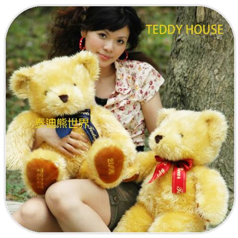 泰迪熊【TEDDY HOUSE泰迪熊】泰迪熊玩具玩偶公仔絨毛娃娃限量紀念泰迪熊EDDY BEAR(證書)(正牌泰迪熊原廠保証書)好運泰迪熊,附許願卡心想事成喔~ 每隻泰迪熊會給主人帶來好運~