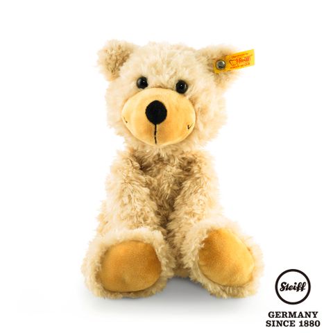 STEIFF德國金耳釦泰迪熊 - Heat Cushion Charly Teddy Bear 暖暖包 冰敷袋(經典泰迪熊_黃標)