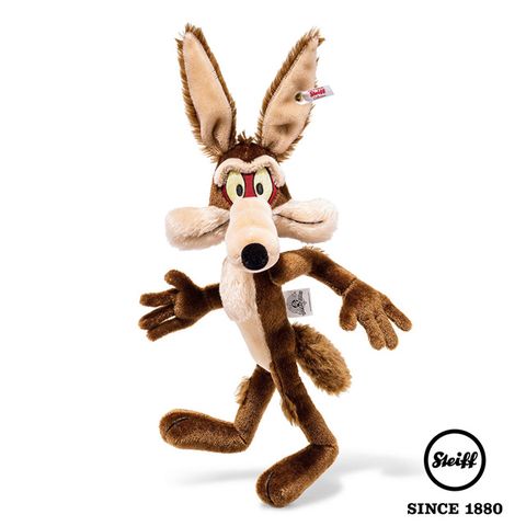 STEIFF 金耳釦泰迪熊 德國 - Wile E. Coyote  威利狼 華納卡通 (海外限量版)