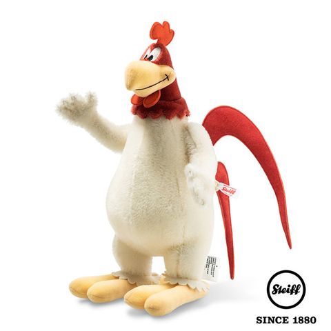 STEIFF 金耳釦泰迪熊 德國 -  Foghorn Leghorn 萊亨雞 華納 (海外限量版)