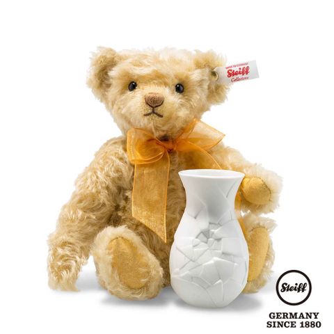 STEIFF - Sunflower Teddy Bear with Vase 向日葵泰迪熊與花瓶 (限量版)