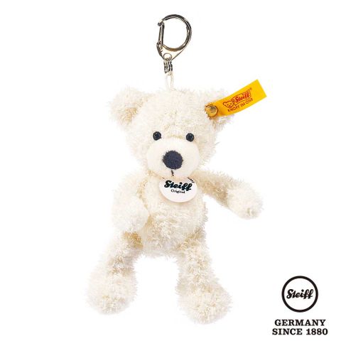 STEIFF德國金耳釦泰迪熊 - Keyring Teddy Bear Lotte (經典吊飾)