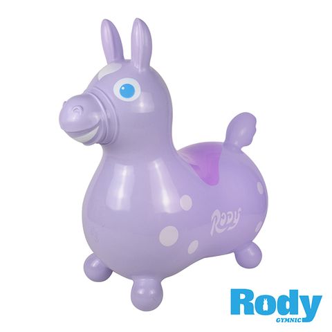 【RODY】跳跳馬-粉紫色附打氣筒(義大利原裝進口~寶寶騎乘玩具)