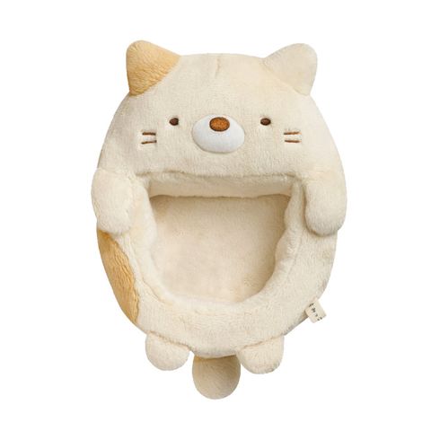 San-X 角落公仔角落圖鑑系列毛絨公仔置物盒。羞羞貓