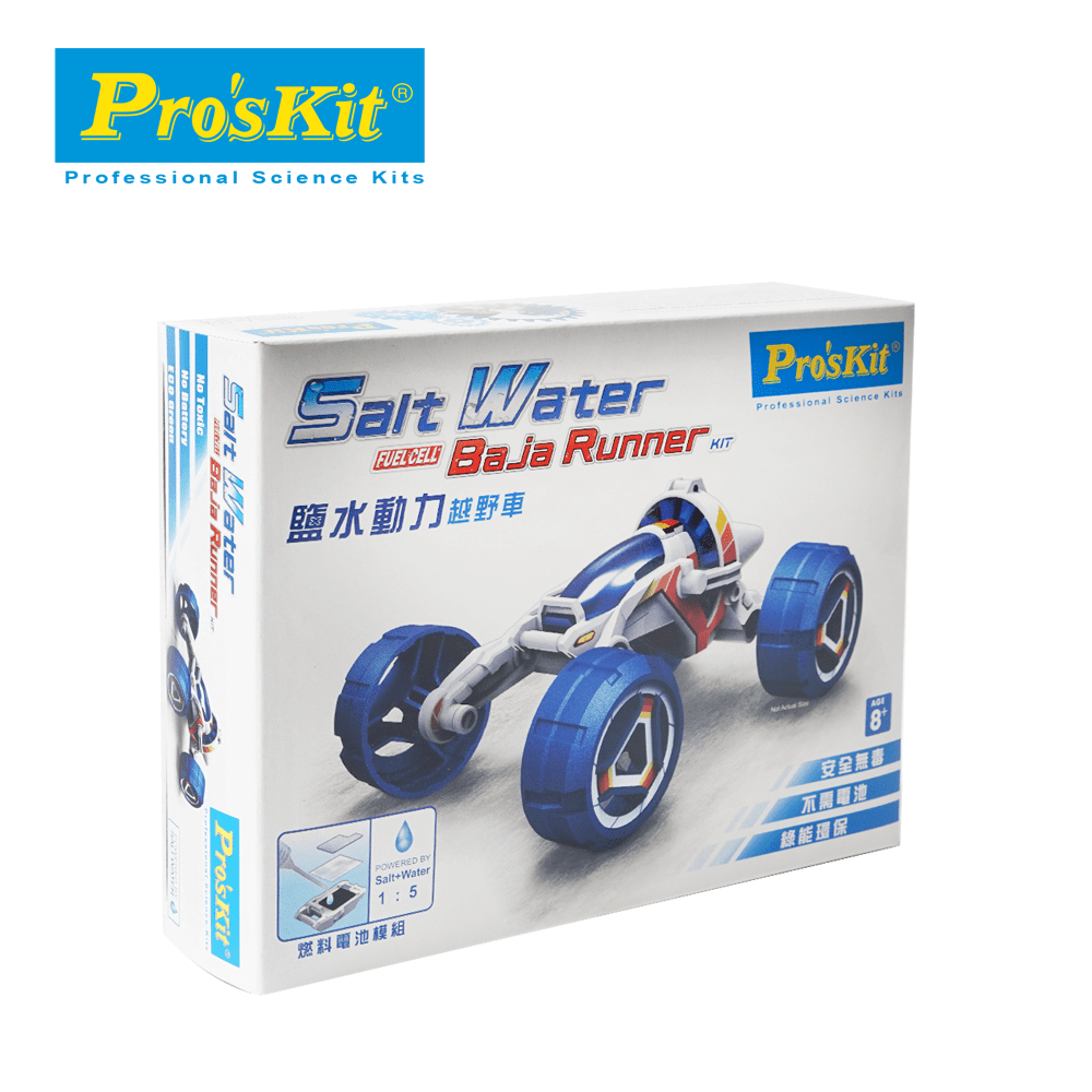 ProsKit 寶工 台灣Proskit科學玩具 鹽水動力越野車GE-754 全地形車SALT WATER FUEL CELL BAJA RUNNER