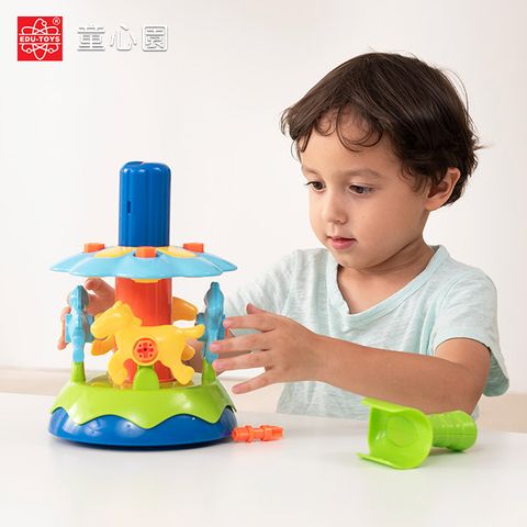 EDU-TOYS 小小工程師-旋轉木馬