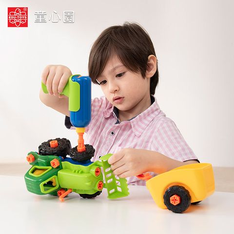 Weplay EDU-TOYS 小小工程師-農場牽引車