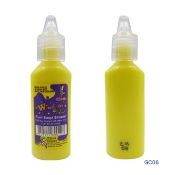 BabyTiger 虎兒寶 【愛玩色創意館】MIT 兒童無毒彩繪玻璃貼-彩膠筆 22 ML -色號 6 單支