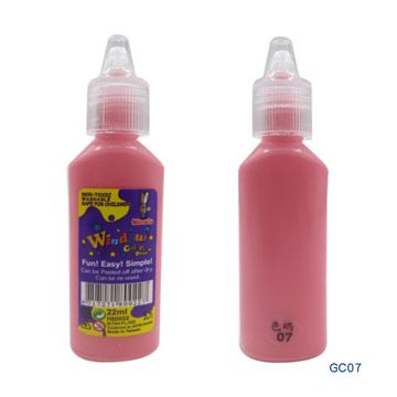 BabyTiger 虎兒寶 【愛玩色創意館】 MIT 兒童無毒彩繪玻璃貼-彩膠筆 22 ML -色號 7 單支