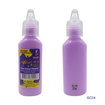 BabyTiger 虎兒寶 【愛玩色創意館】MIT 兒童無毒彩繪玻璃貼-彩膠筆 22 ML - 色號 24 單支