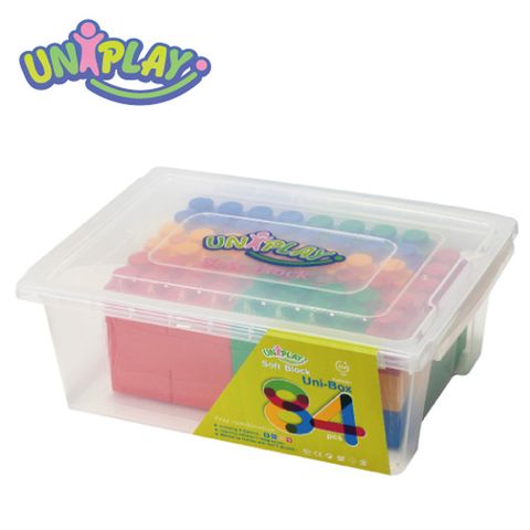 UNiPLAY抗菌軟積木 – 軟積木收納組 84入