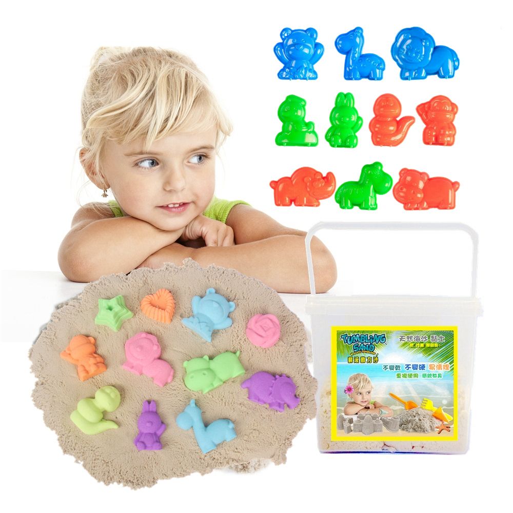 Tumbling sand on sale toy