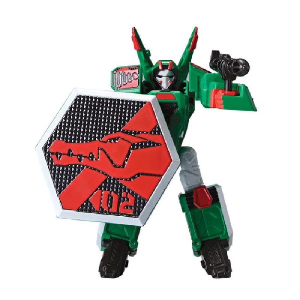 GEO MECHA 機甲超獸王 MINI 綠鱷王_YT16008 公司貨 YOUNG TOYS