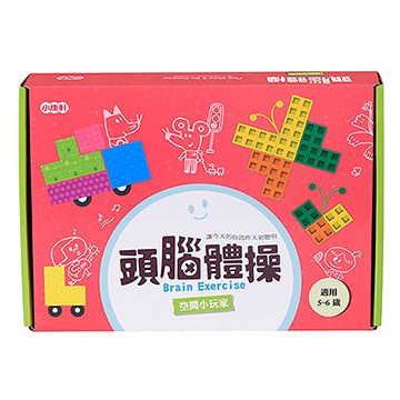 Kids Crafts 康軒 《 小  》【 頭腦體操寶盒 】5 ~ 6 歲空間小玩家