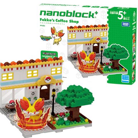 河田積木  nanoblock  PP-003 小火狐的時尚咖啡廳  代理