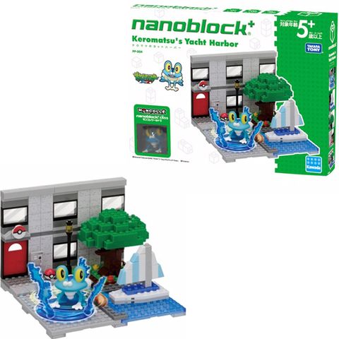 河田積木  nanoblock PP-004 小水蛙的遊艇碼頭 代理