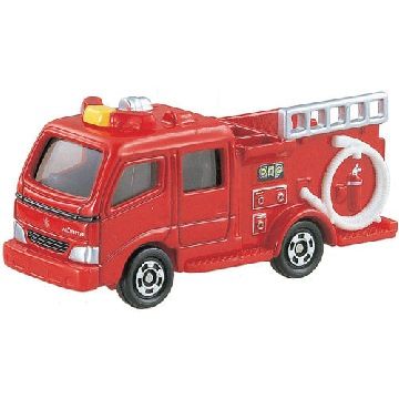 TOMICA NO.041 MORITA紅色消防車_TM041A 多美小汽車