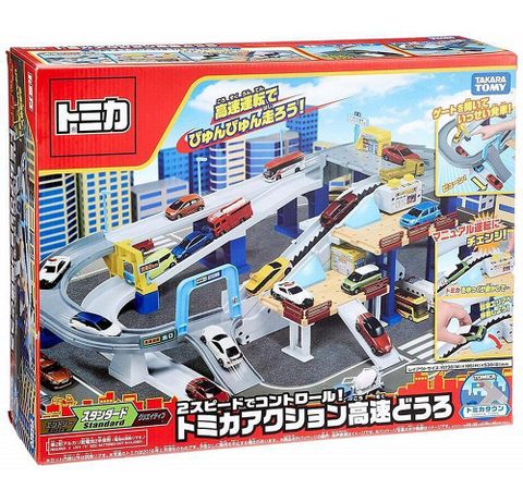 TOMICA 交通世界 新高速道路 TW11443 可與新急速彎道合併 TAKARA TOMY