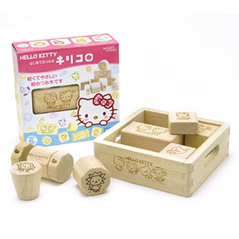 【日本WOODY PUDDY】Hello Kitty音感敲擊玩具(台灣總代理公司貨)