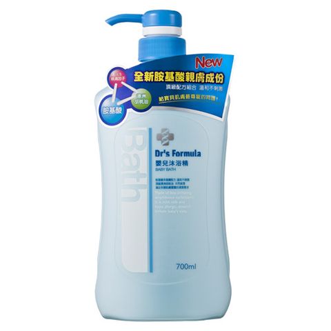 Dr's Formula 台塑生醫 Drs Formula嬰兒沐浴精700ml(3入/組)