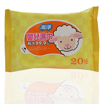 海淨 嬰兒濕毛巾20抽-36入
